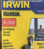 IRWIN Hanson 10-32NF Self-Aligning Tap and Drill Set 1765536