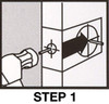 Kwikset 130WD INSTL KIT WOOD DR Wood Door Lock Installation Kit