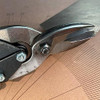 MIDWEST Utility Aviation Tin Snip - Wide and Trim Cut Cold Rolled Steel Cutter, Made in the USA - MWT-67S