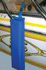 HULL HUGR Flat Fender, 26" x 6" x 2.5" - Blue, Docking Boat Bumper