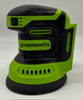 NO BOX - Greenworks OSF106 24V Orbital Sander 5" Random Sander Variable Speed - TOOL ONLY