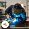 Forney 60172-0 Contact Tip For Mig Welding, Tweco Binzel or Clarke, .035, 4-Pack,Copper, 0.035