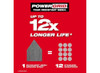 Milwaukee (12 PACK)  48-80-5080  M12 3.75 in. L X 3.625 in. W Aluminum Oxide 80 Grit Coarse Sanding Sheet