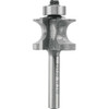 Vermont American 23138 3/16-Inch Carbide Tipped Edgebead Router Bit, 1/2-Inch Ball Bearing 2-Flute 1/4-Inch Shank
