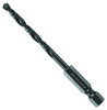BOSCH BL2137IM 1-Piece 5/32 in. x 3-1/8 in. Black Oxide Metal Drill Bit Impact Tough with Impact-Rated Hex Shank for Applications in Steel, Copper, Aluminum, Brass, Oak, MDF, Pine, PVC and More