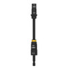 DEWALT FLEXTORQ Socket and Socket Extension, SAE, 4-in-1, with 6 inch Extension, Double Ended Nut Driver (DWADENDEXT-2)