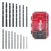 BluMol Extreme 7001-0 17pc Blac Oxide Drill Bit Set