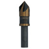 DEWALT (DWAMDB24CS) 3/8 in. High-Speed Steel Countersink Drill Bit, Black and Gold, 82 Deg. Countersink Cutter