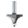 Makita 733120-2A 1/4-Inch Corner Rounding, 2 Cutting Flutes, 1/4-Inch Shank Carbide Tip Router Bit