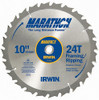 IRWIN Tools MARATHON Carbide Table / Miter Circular Blade, 10-Inch, 24T (14233)