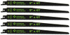 Greenlee,  5-Pack, 9-Inch By 3/4-Inch Wood Cutting Reciprocating Saw Blade, 6-TPI, (353-956) Greenlee,  5-Pack, 9-Inch By 3/4-Inch Wood Cutting Reciprocating Saw Blade, 6-TPI, (353-956)