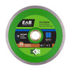 EAB 3110122 Continuous Rim 4-1/2" Tile Green Diamond Blade
