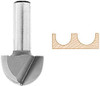 Makita 733008-2A Bit-1/4-Inch, 2-Flute, 1/4-Inch Short Carbide Tip