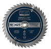 Century Drill & Tool 08213 Cenalloy Combination Circular Saw Blade, 10" x 42T
