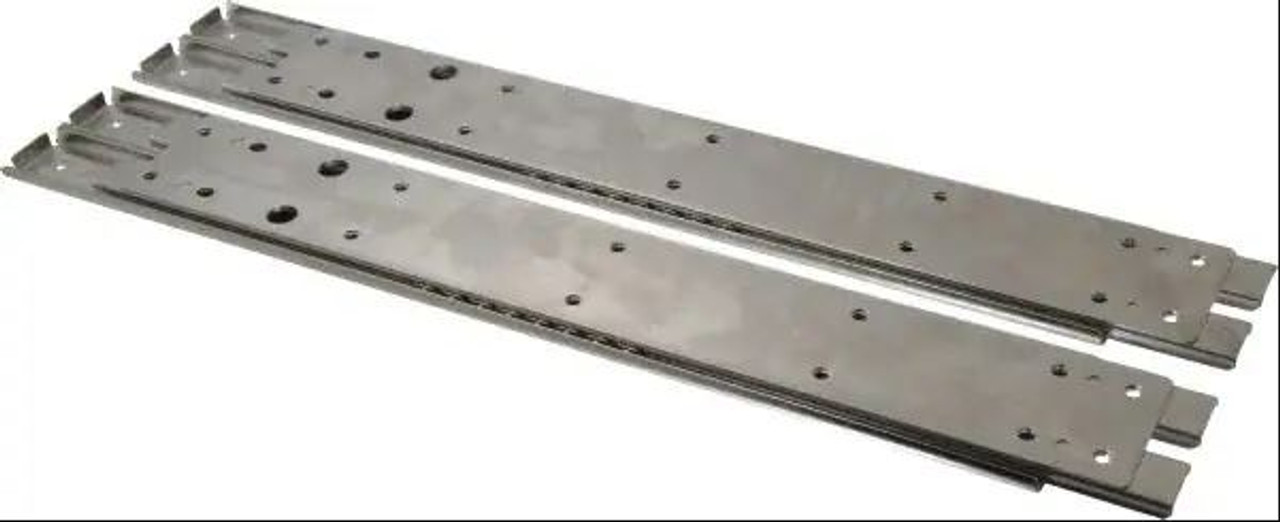Sugatsune SSR-5-14 Drawer Slides - 14" Slide Length, 10.22" Travel Length, Stainless Steel Ball Bearing Slides, 2 Slides per Pack