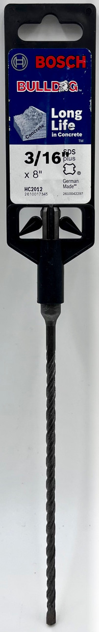 Bosch HC2012 S4L SDS-Plus Shank Bit 3/16 by 6 by 8-Inch