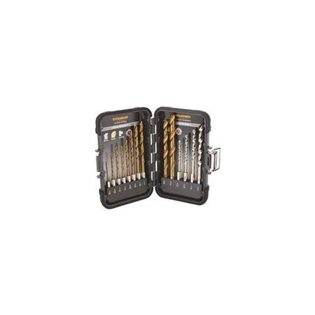 DO IT BEST 14-Piece Quick Change HEX Shank Titanium/Masonry Drill Bit Set 307181