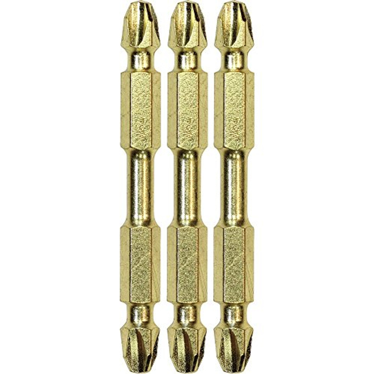 Makita B-39590 Impact Gold Number 3 Phillips Double-Ended Power Bit, 2-1/2-Inch, 3-Pack