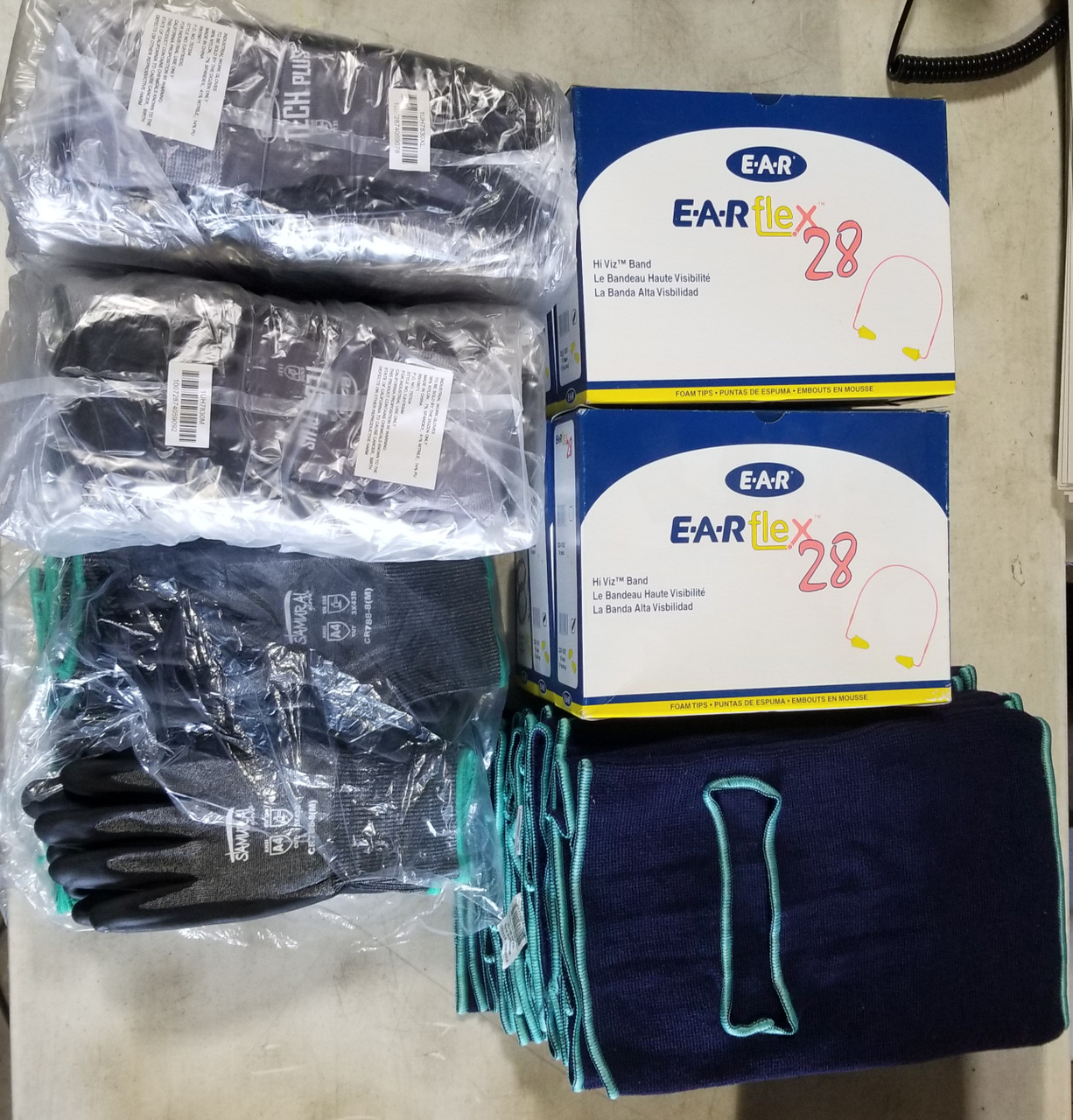 94-Piece Safety Gloves and Balaclavas