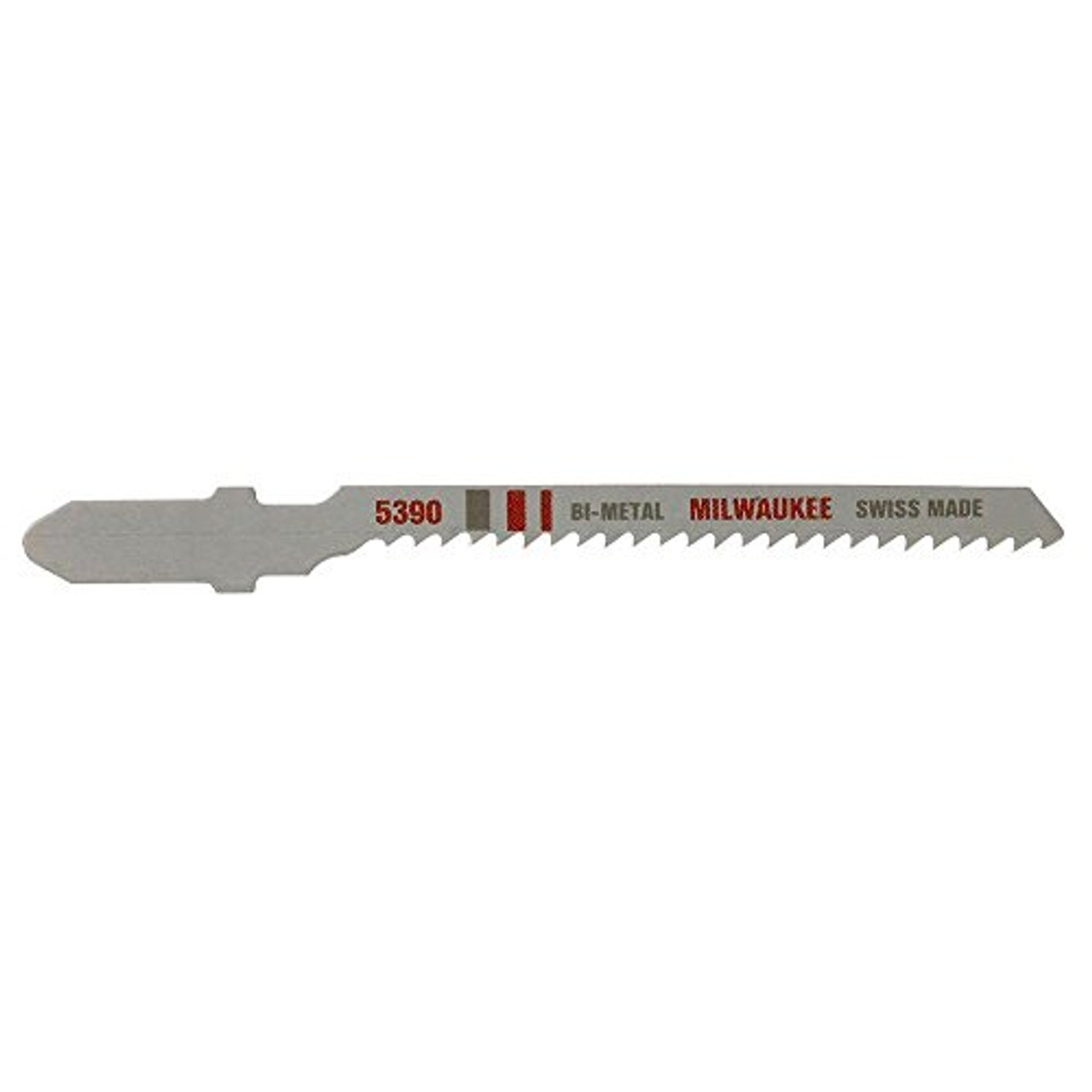 Milwaukee 48-42-5390 Bi-Metal Jig Saw Blades, 3" x 12 TPI, Pack of 5