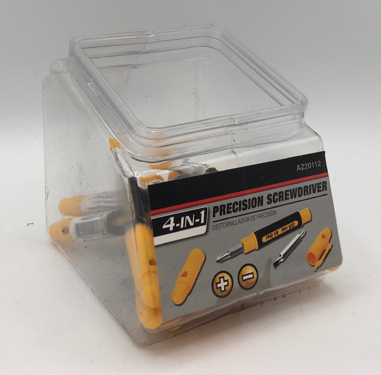 10 pack Performance Tool 4-in-1 Precision Screwdriver - Counter Display