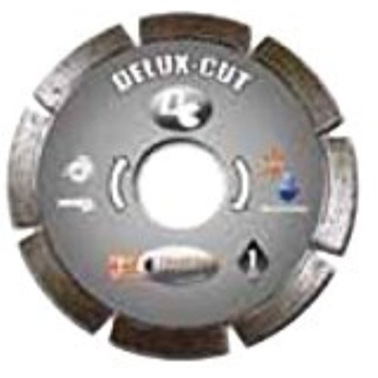 Diamond Products Core Cut 22783 6-Inch by 0.080 by 7/8-Inch Delux Cut Small Diameter Segmented Blade