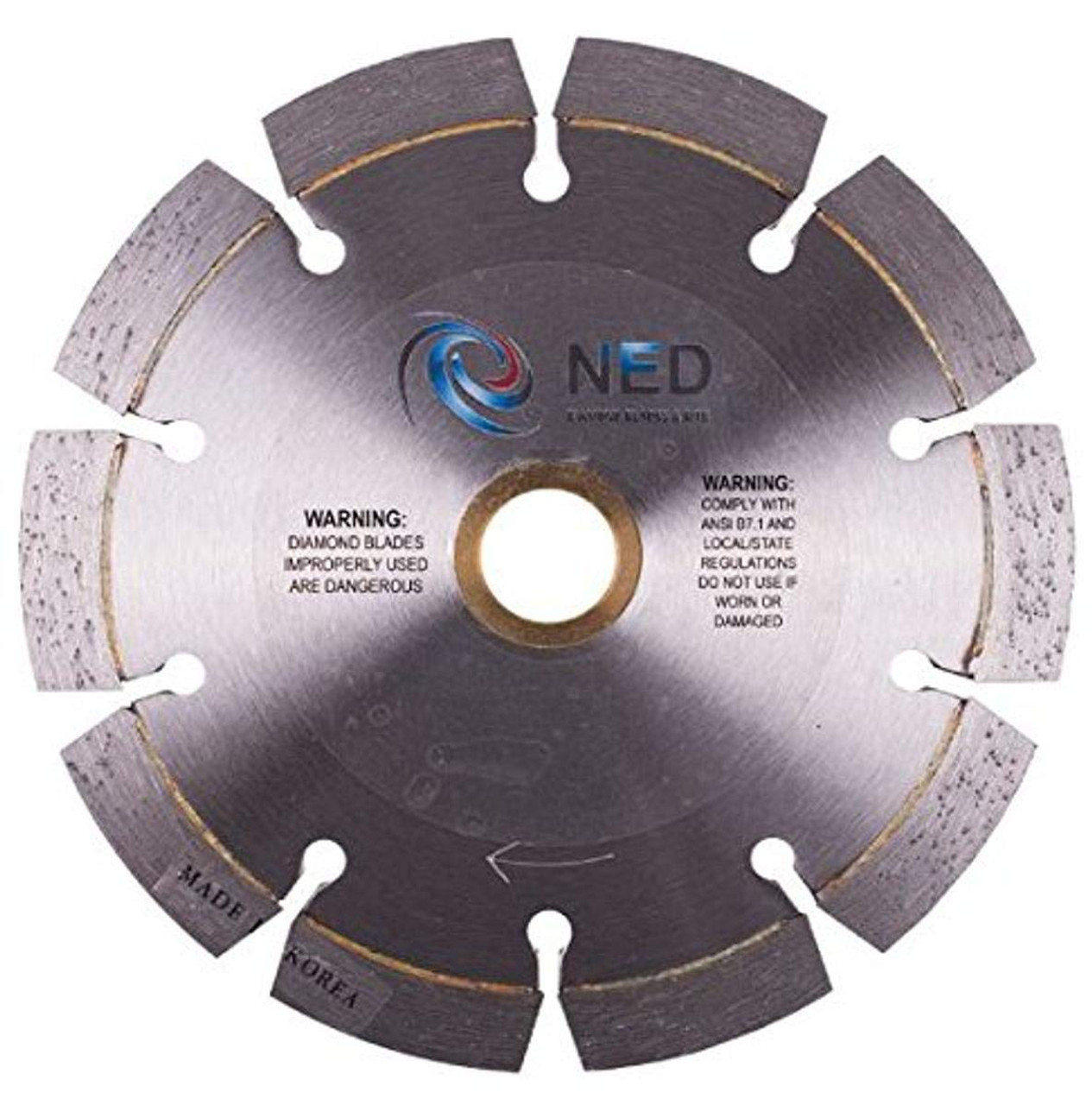 NED 100NCC0408 NCC-4 Cost Cutter General Purpose Segmented Blade, 4" x .080" x 7/8-5/8"