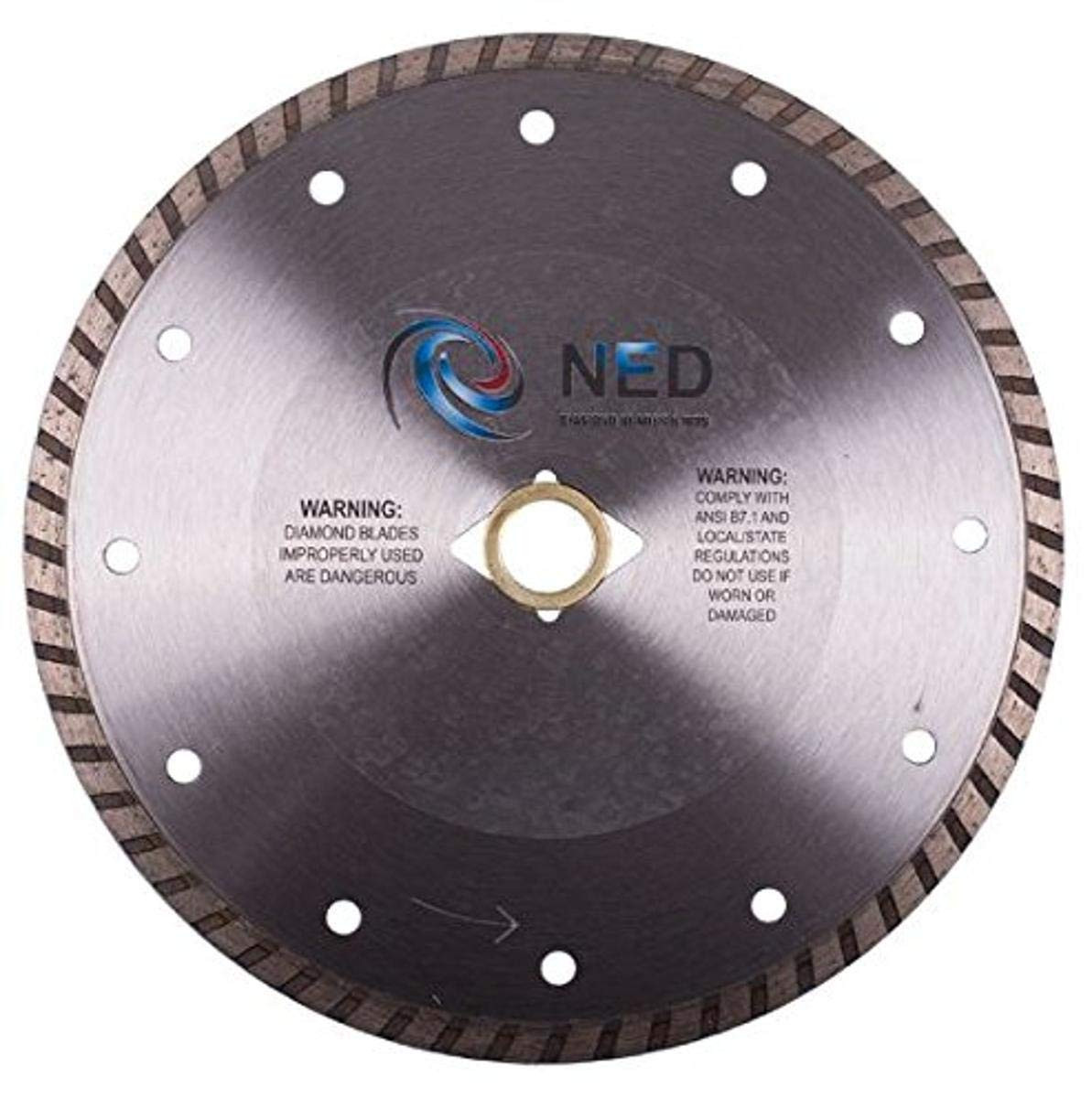 NED 100NCCT04508 NCCT-4.5 Cost Cutter General Purpose Turbo Blade, 4-1/2" x .080" x 7/8-5/8"