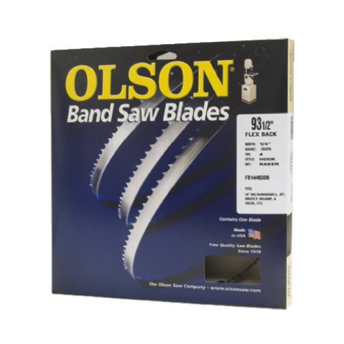 Olson Band Saw Blade Hard Back 64-1/2 " L X 1/2 " W 14 Tpi