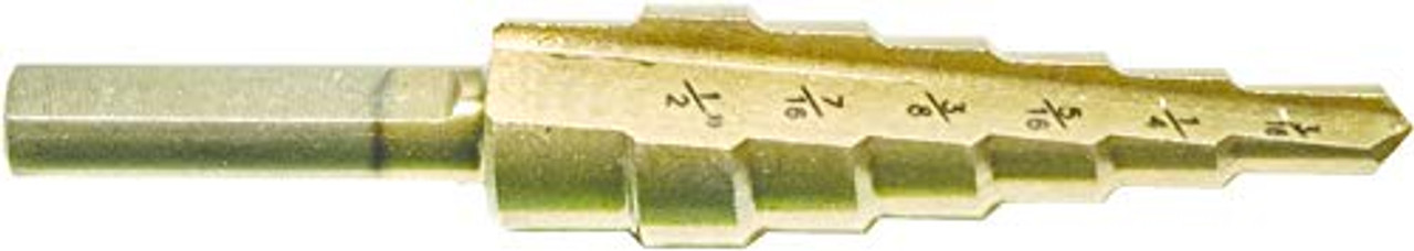 Century Drill & Tool Corp 27204 #2 Hss Step Drill Bit