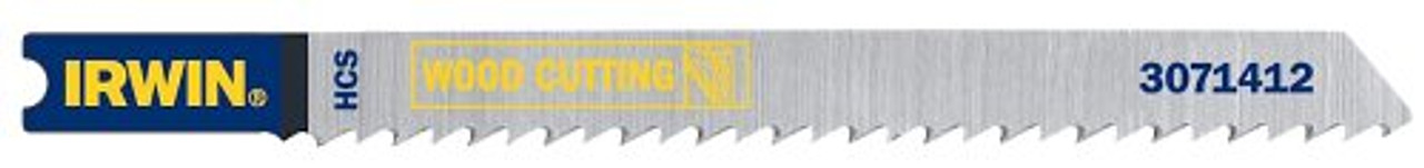 Irwin 3072412 T-Shank Carbon Fleam Ground Jig Saw Blade, 10 TPI,  4", 2-Pack