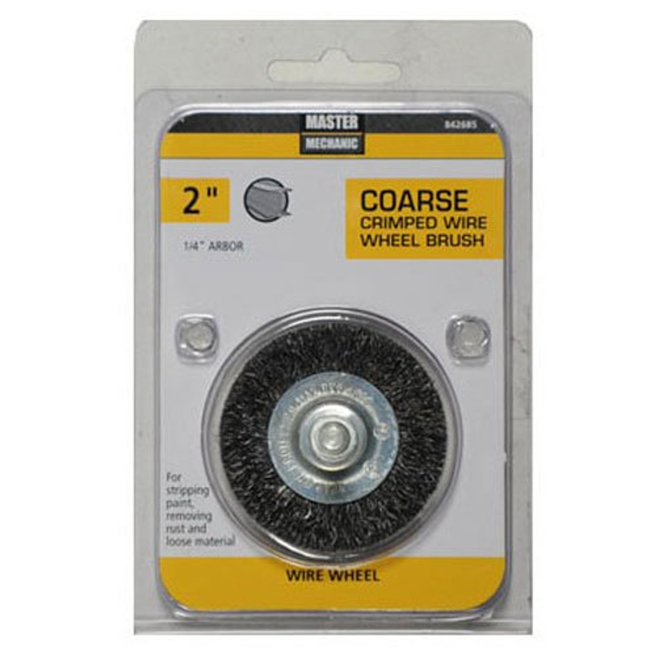 Master Mechanic 842685 MM 2" Coar Wire Wheel