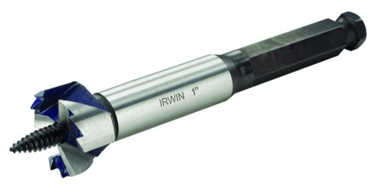 Irwin Industrial Tools 3046006 1-1/4-Inch 3-Cutter Self Feed Drill Bit