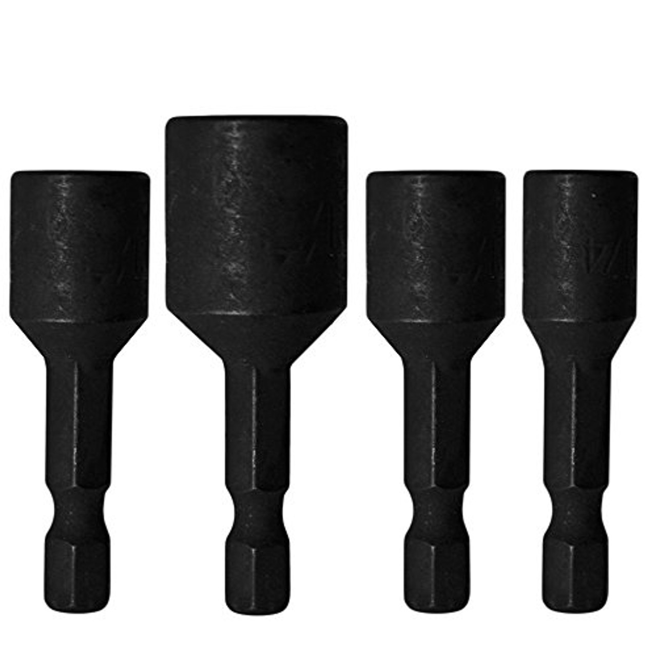 Century Drill & Tool 66804 Impact Pro Magnetic High Impact Nutsetters, 4-Piece