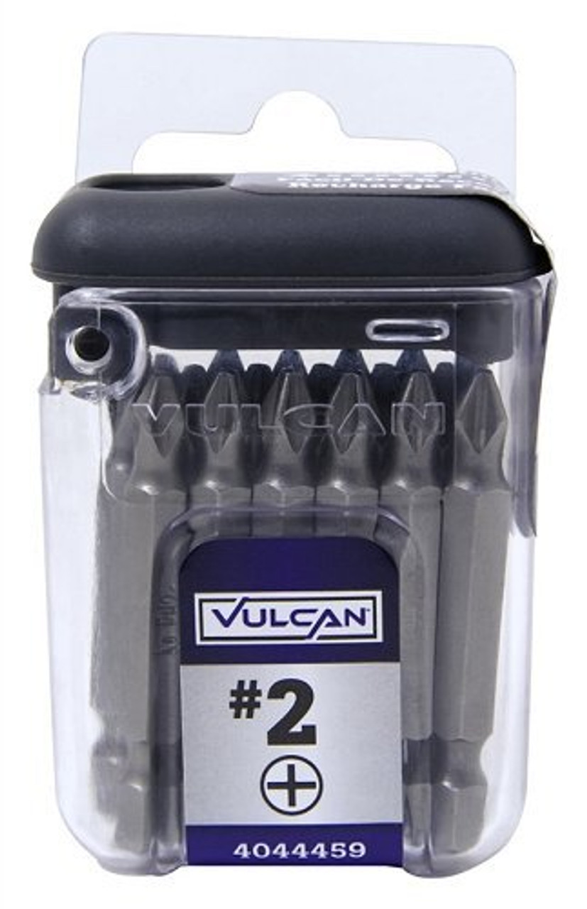 Vulcan 4044459 Screwdriver Bits Phillips P2 2 Inch 18 Pack