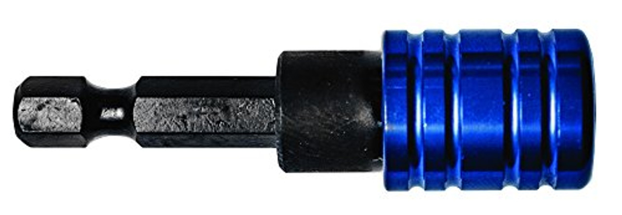 Century Drill & Tool 68522 Quick Change Screwdriver Bit Adapter, 2-1/8" length