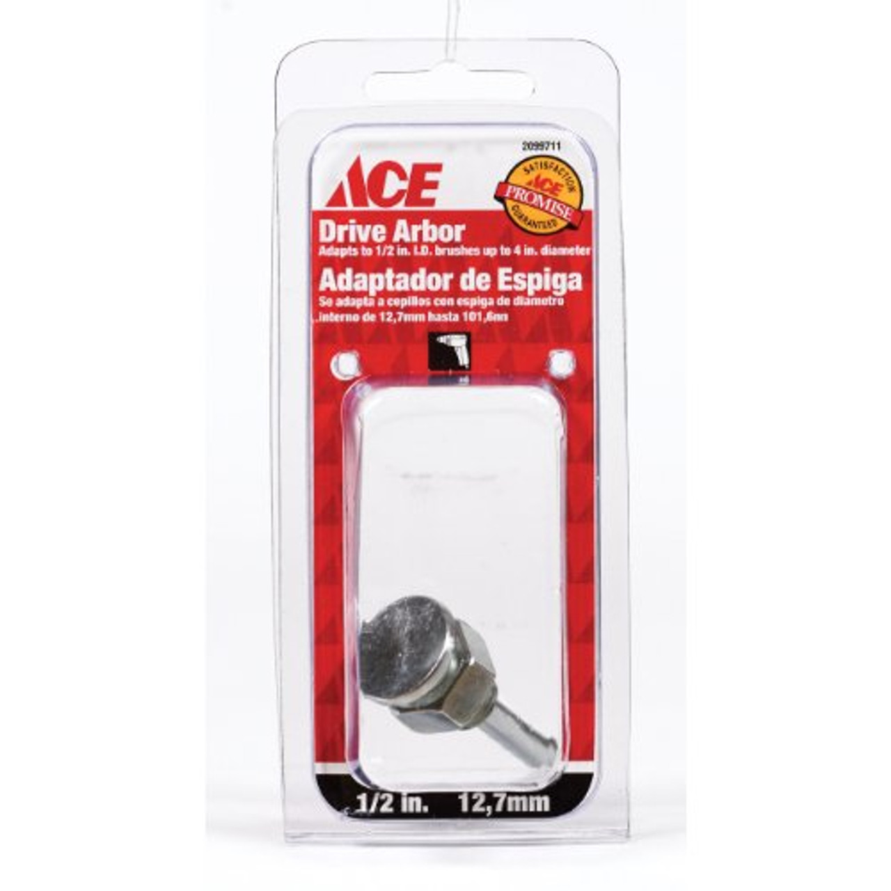 ACE 2099711 Wire Wheel Drive Arbor, 1/2"