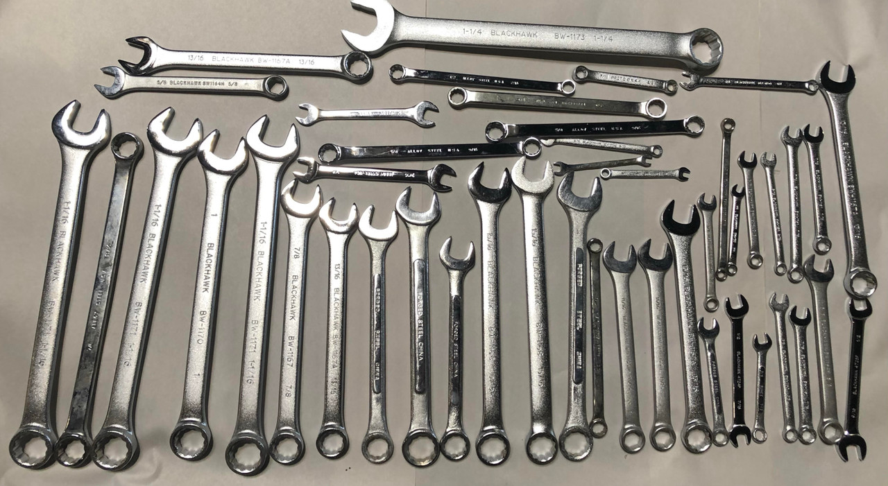 Blackhawk Variety SAE Wrench Assortment 57 Pcs.