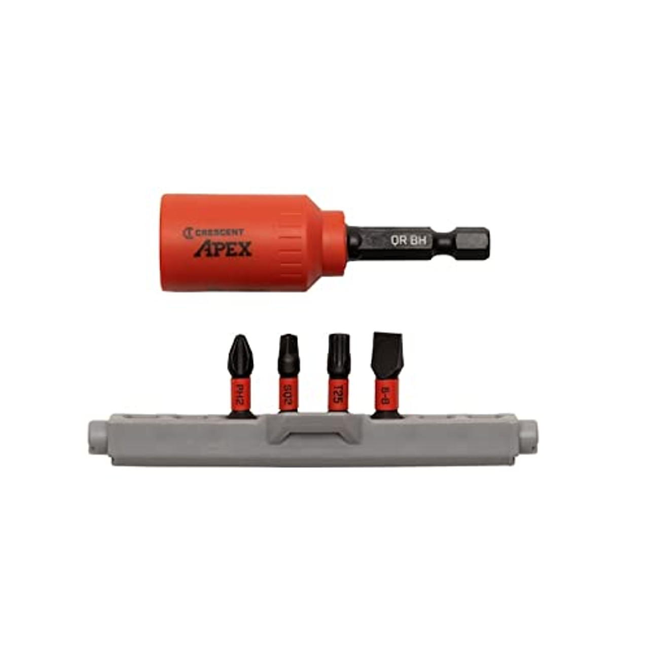 Crescent Apex 1/4-in x 1-in Phillips Impact Driver Bit Set #CAUGBQ2DR-4
