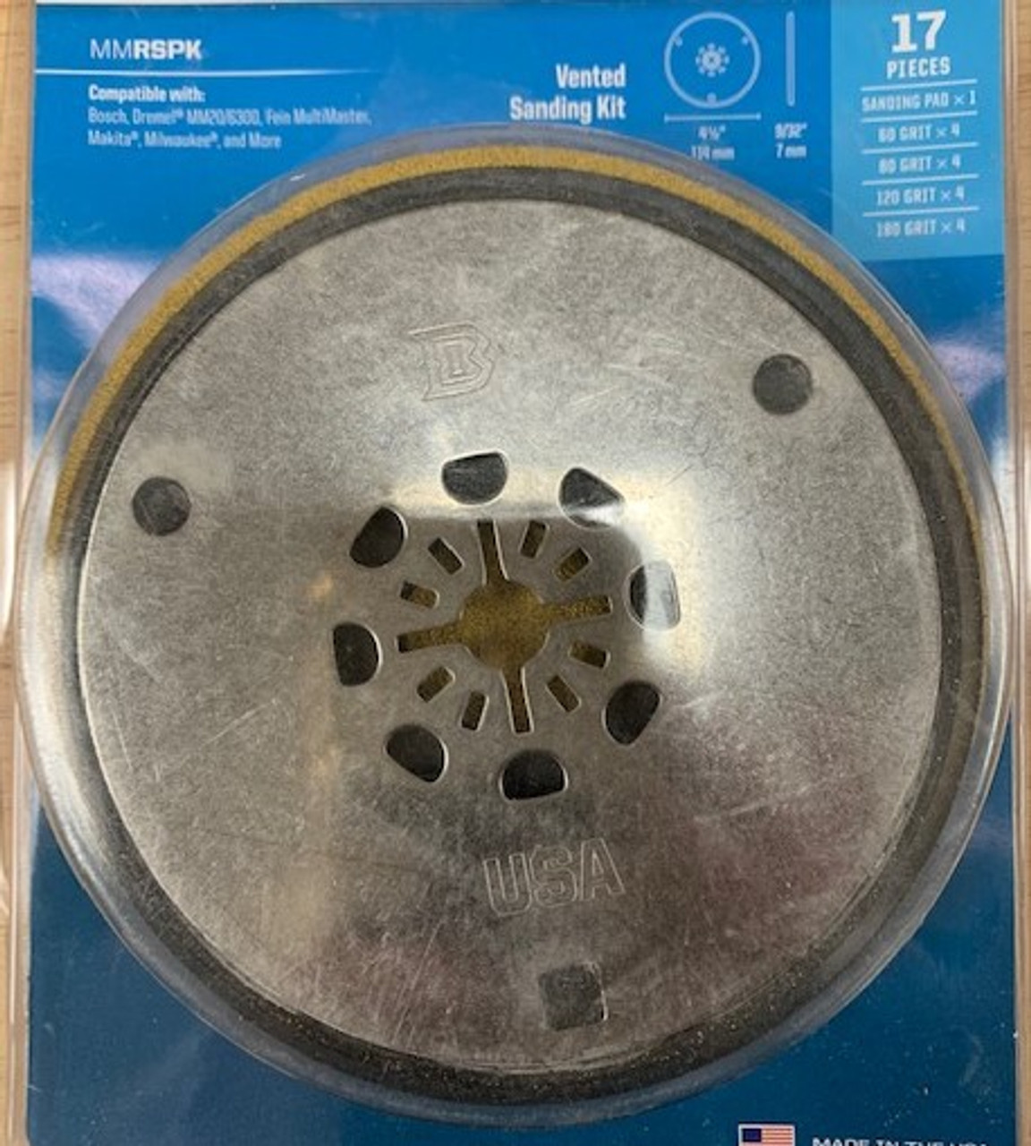 Imperial Blades - Vented Sanding Kit - 17 pieces - MMRSPK
