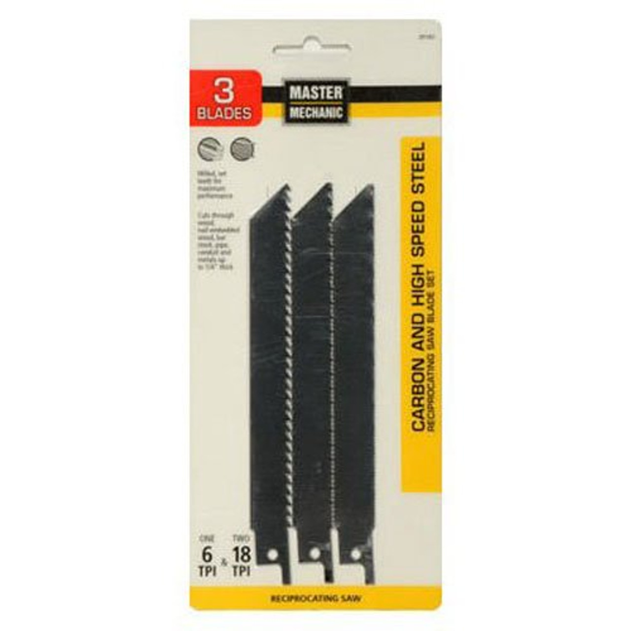 Master Mechanic 281063 MM 3PC ReciproBlade Set