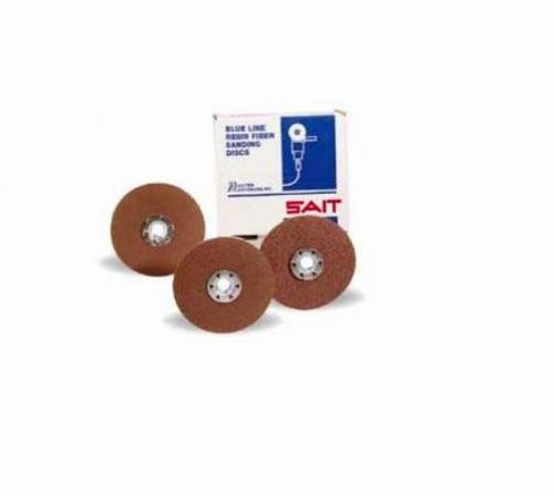 United Abrasives- SAIT 50016 2A AO Fiber Sanding Discs, 120 Grit, 4-1/2" x 7/8", 25-Pack