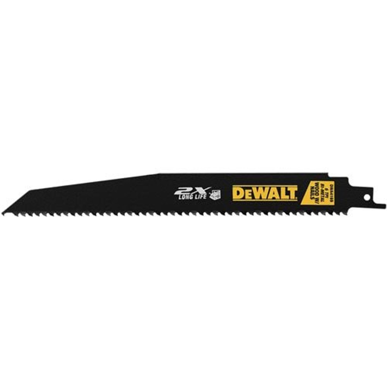 DEWALT DWA41612 12-Inch 6TPI 2X Reciprocating Saw Blade (5-Pack)
