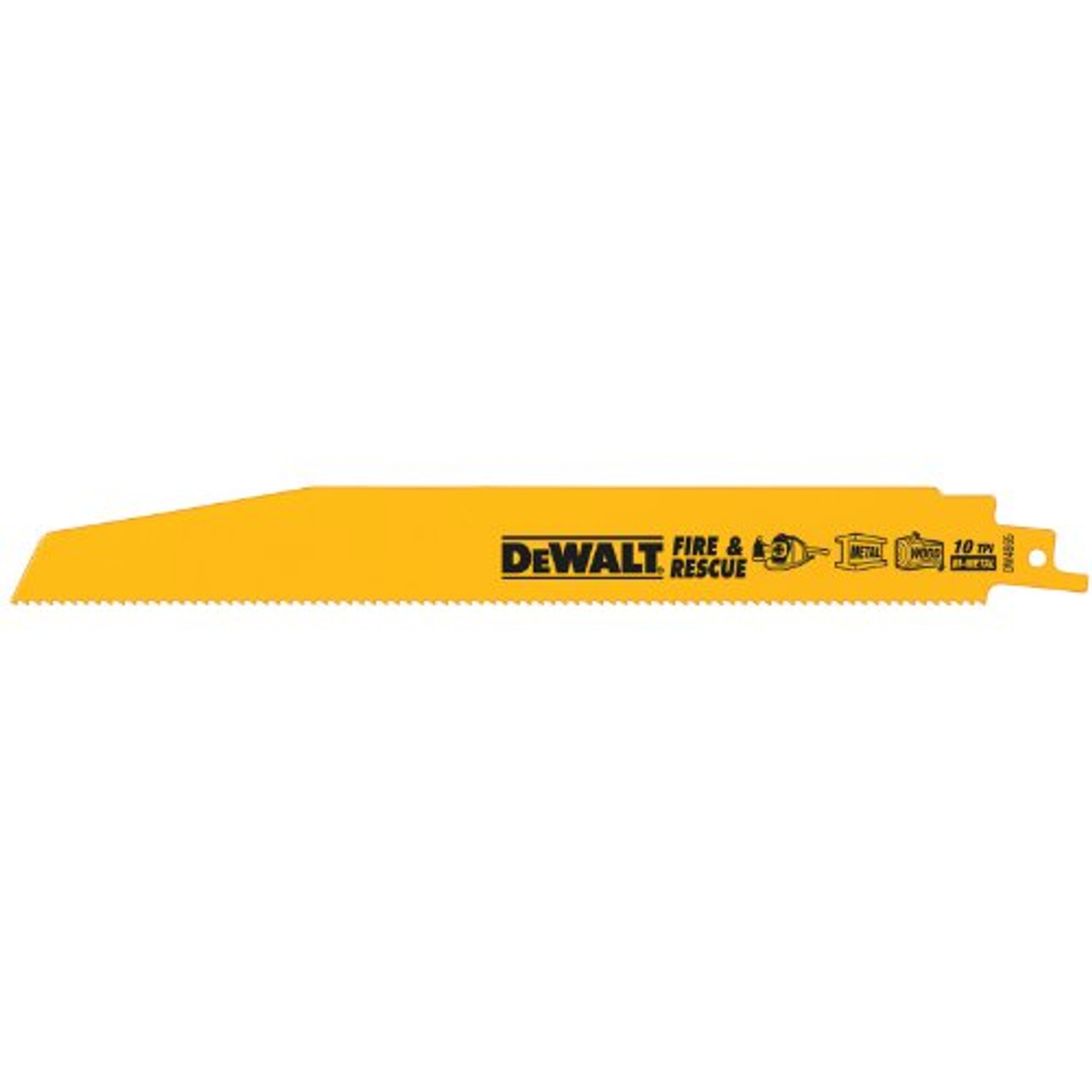 DEWALT DW4851 6-Inch 6 TPI Plaster Cutting Bi-Metal Reciprocating Saw Blade (...