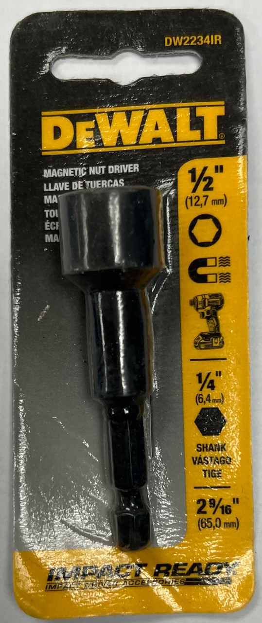 DEWALT DW2234IR 1/2-Inch by 2-9/16-Inch Magnetic Nut Driver