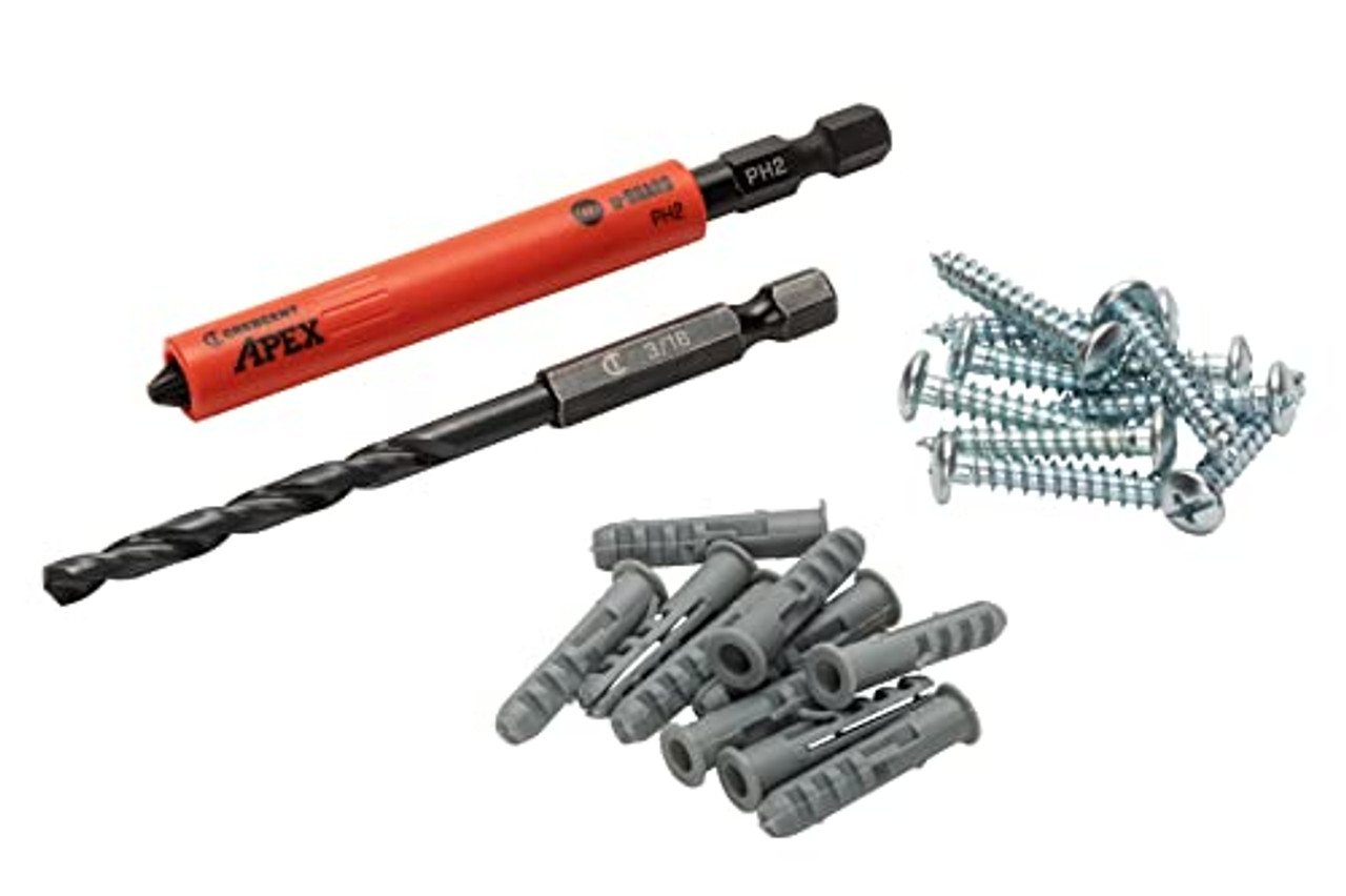 Crescent u-Guard Drywall Anchor Screws #2 Phillips Fastener Kit CAUGB3BPH2K
