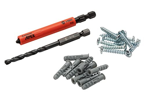 Crescent u-Guard Drywall Anchor Screws #2 Phillips Fastener Kit CAUGB3BPH2K