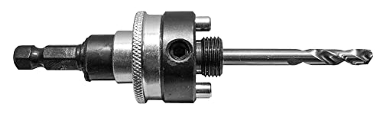 Century Drill & Tool 05304 B-Series Hole Saw Arbor, 3/8" Hex Shank