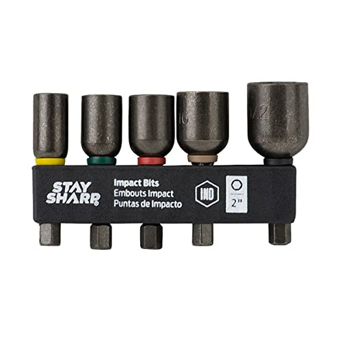 Stay Sharp 98095 5 Piece Impact Bit Clip - Industrial Recyclable