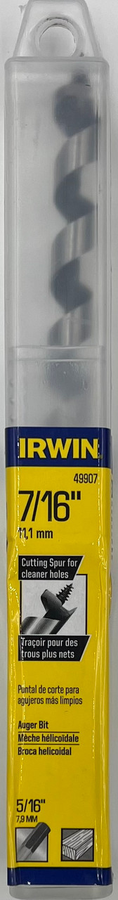 Irwin Industrial Tools 49907 I-100 7/16-Inch Auger Bit